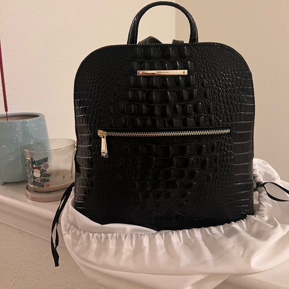 Brahmin Felicity Backpack in Melbourne black